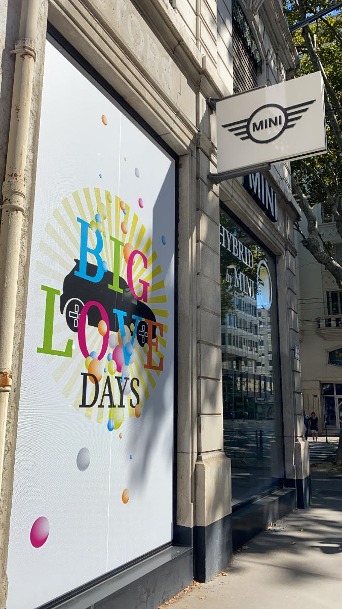 Façade MINI Store Big Love Days