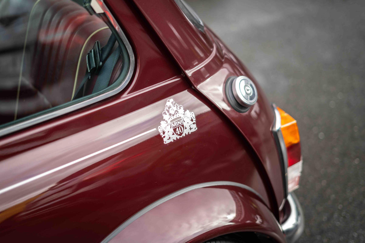Blason MINI 40th Anniversary